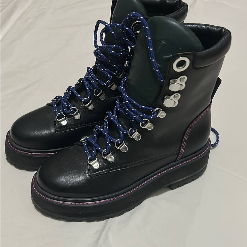 "Larroudé Boots NWT Leather Designer
Luxury". New   No box